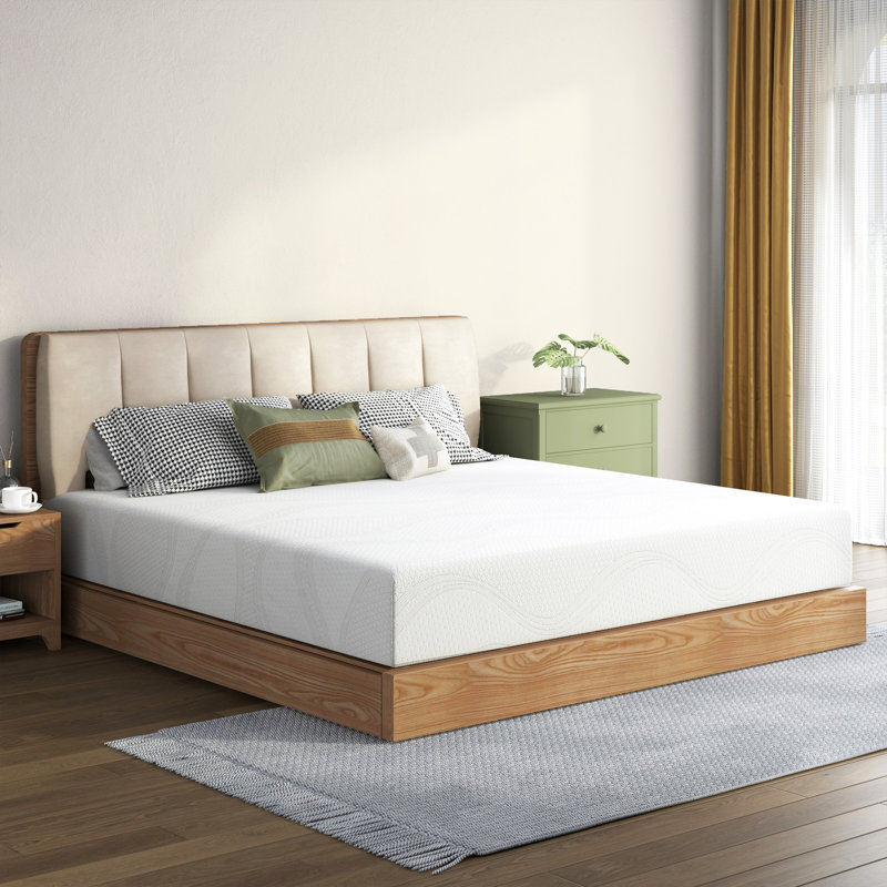 Memory Foam Mattress,10 Inch Bed Mattress,with Cooling Green Tea Gel, CertiPUR-US Certified, Queen