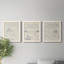 Antique Chair Blueprint I - ensemble de 2 impressions encadrées sur toile-552413313-552413327