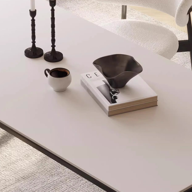 Minimal practical dining table and chair, 29.5"H x 86.6"L x 35.4"W