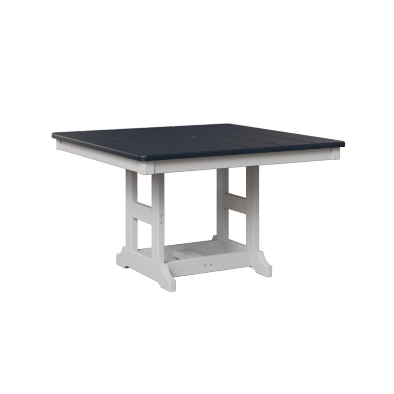 KIDS Outdoor Square Dining Table, Navy Blue