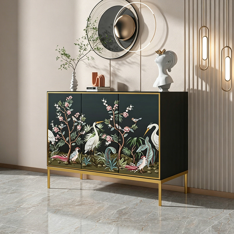 Chinese Style Solid Wood Storage Cabinet