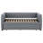 Chaquita Upholstered Twin Daybed with Trundle Grey
