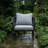 The Rope Patio Lounge Armchair Sofa with Cushions & Armrest & Backrest