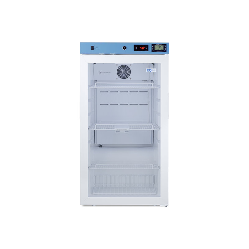 EQtemp 19" Wide Healthcare Refrigerator, Certified to NSF/ANSI 456 Vaccine Storage, Right Hand Swing