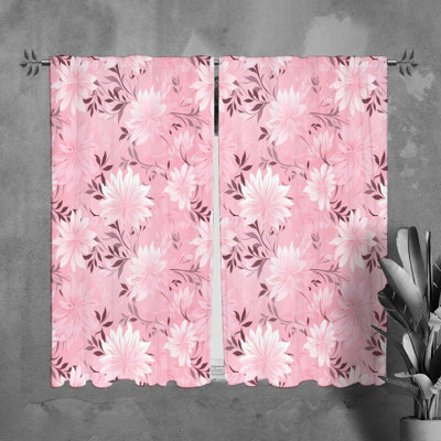 Paire de rideaux obscurcissant en polyester Rheo