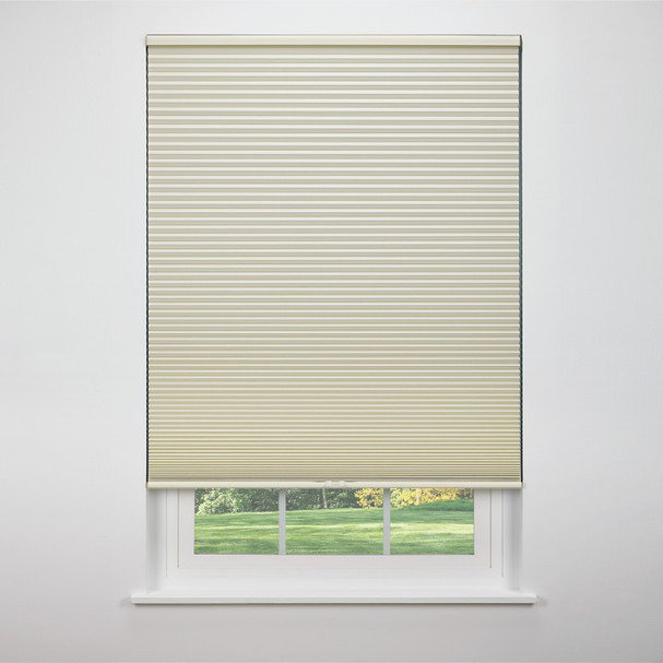 Store alvéolaire occultant sur mesure l 40,5 po, Brun, L 39,5 po x L 54 po