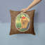 Coussin décoratif intérieur/extérieur yorkie