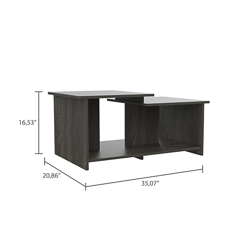 Table basse avec rangement Gurwinder