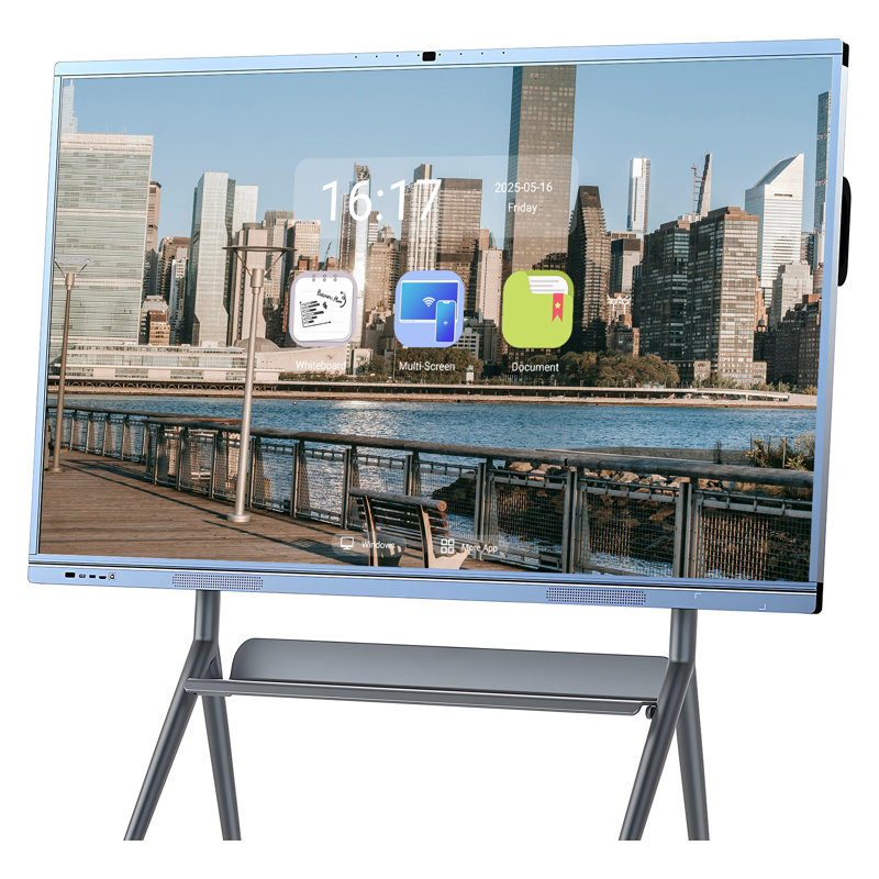 JYXCN Smart Board All-in-One Touch Screen, Interactive Whiteboard with Dual System & Cloud Sharing - Great for Classroom, Office & Presentations?