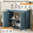 36"Bathroom Vanity With Ceramic Sink – Handcrafted Cabinet, Soft-Close Doors & Spacious Storage-713777075