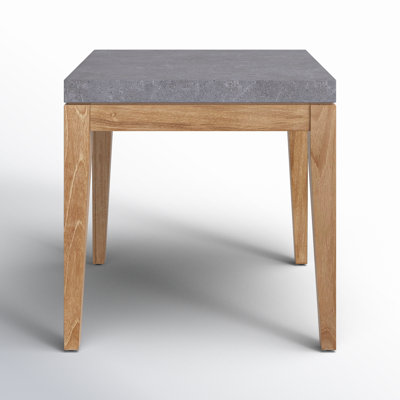 22'' Stone Outdoor Side Table