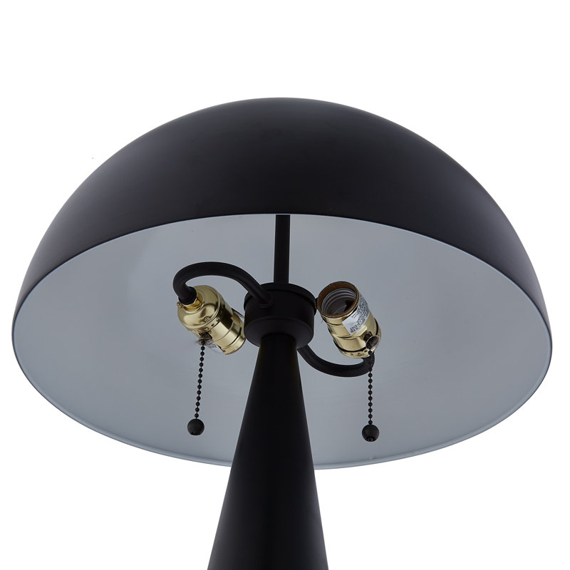 Union Metal Table Lamp, Black
