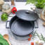 Belfry Kitchen Crowle 3.69L Non-Stick Cast Iron Round Dutch Oven