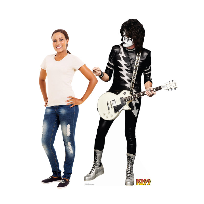 Kiss 74'' Musicians Cardboard Standup