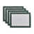 Green Shimmer Border/White is out of stock