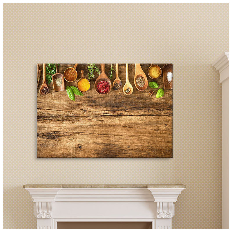 Print on Canvas, 100cm L x 150cm W, Cotton blended fabric (380g/m²)