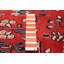 Tapis rouge noué à la main One Of Kind 3 pi 5 po x 10 pi 10 po Andelz