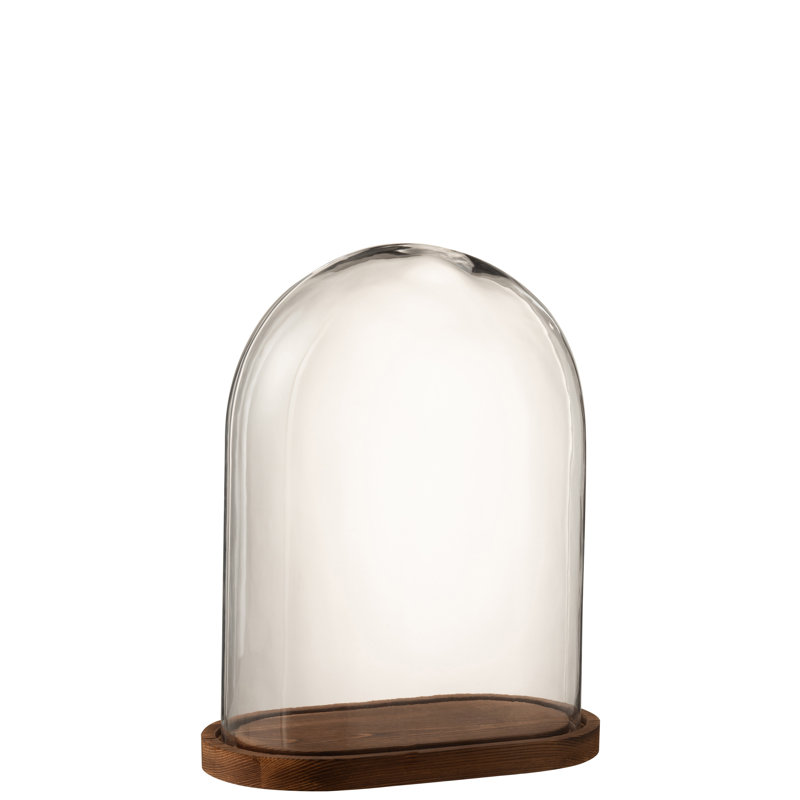 Gatun Cloche Or Water Globe, Dark Brown, 42.5cm H x 33.5cm W x 19cm D