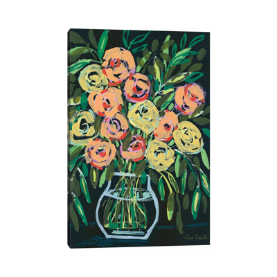 Blooming At Night by Kait Roberts - Painting on Canvas