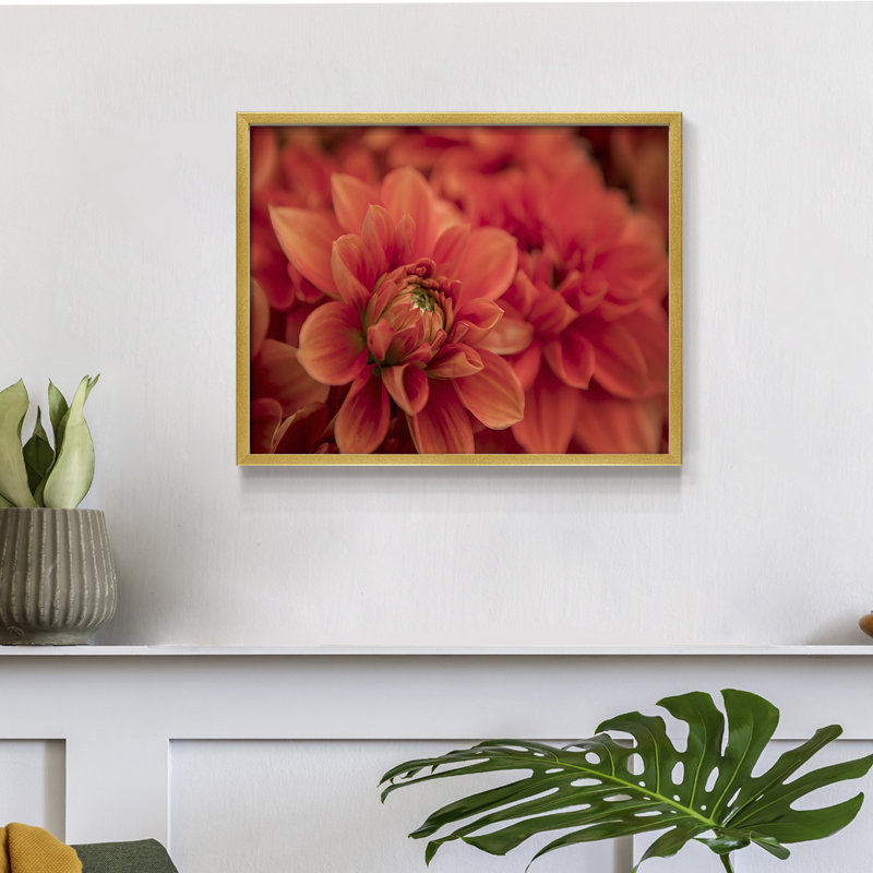 Spring Fire -Framed Print - Restickable, 11" H x 14" W