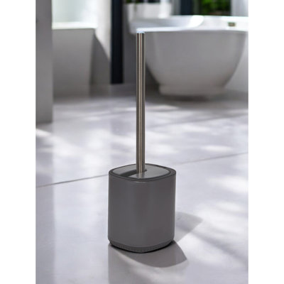 Echo Steel Toilet Brush & Holder