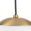 Petit luminaire suspendu avec globe en verre opale-297228509