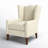 Cataria Upholstered Wingback Chair-355174849-355177350-321705099