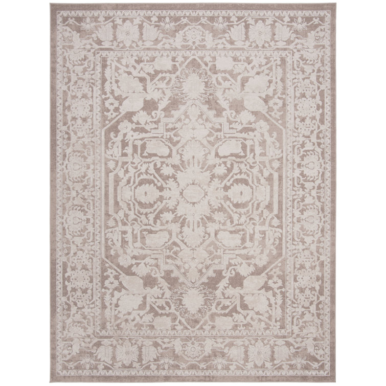 Calidia Oriental Beige/Cream Area Rug