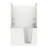Aspen 60'' x 32'' Acrylic Bathtub with Faucet-23011756-23011755