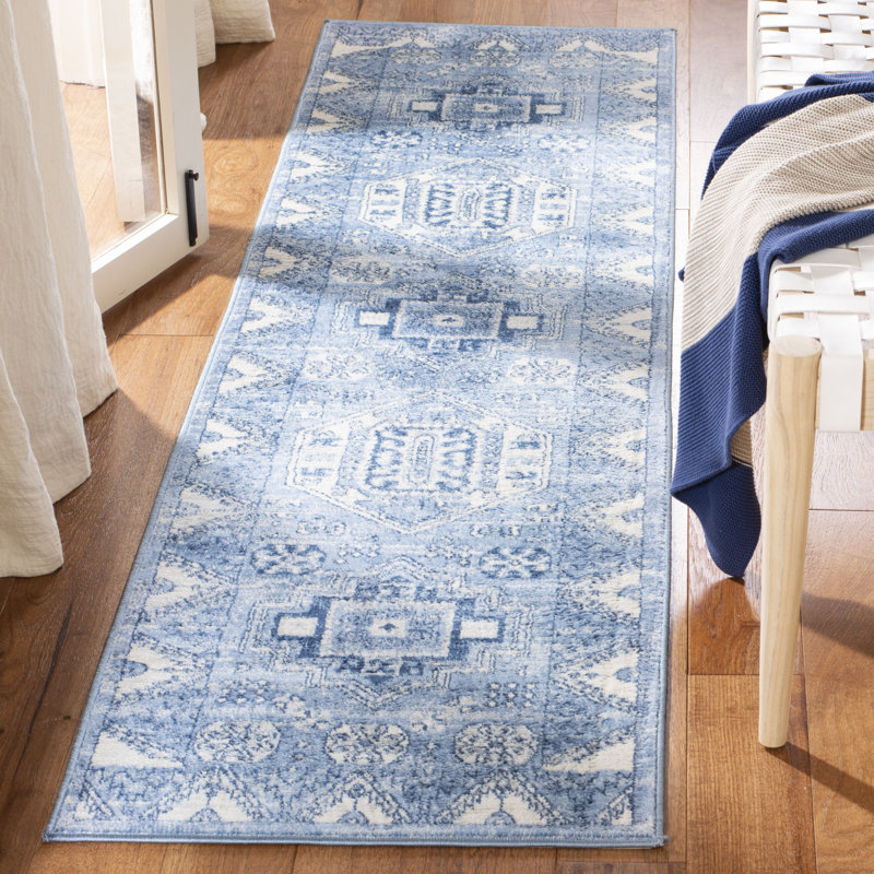 Attleboro Southwestern Hand Woven Area Rug, Runner 61 x 244 cm