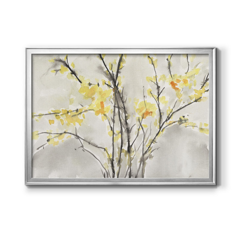 «Blissful Elegance I», toile encadrée de qualité supérieure - prête à être accrochée, H 26,5 po x l 36,5 po x P 1 po