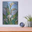 Art mural en métal "Vitrail lys" par Rich Monet-685099197