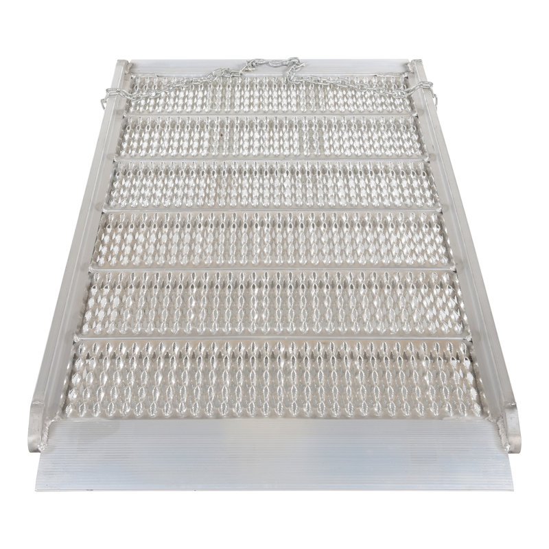 Rampe d'accès 4 po Vestil, H 3,75 po x l 39,38 po x P 85 po