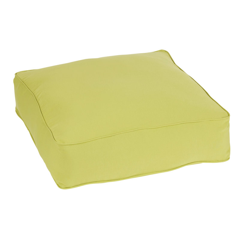 Housse et insert de coussin d'extérieur carré Stemmons, Vert poire