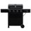 Barbecue au gaz propane autoportant à 4 brûleurs avec brûleur latéral Kenmore