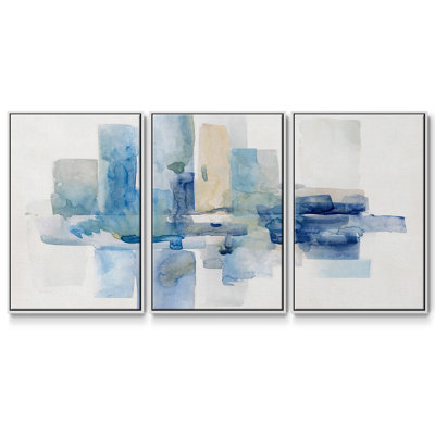 Soft Skyline I - Toile encadrée multi-pièces