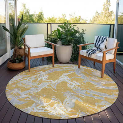 Machine Washable Indoor/Outdoor Chayden ACN1035 Rug