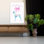 Art mural abstrait Sassy Lassie