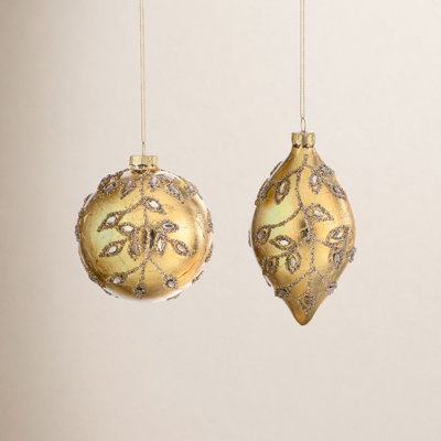 Lill 6" Glass Bauble
