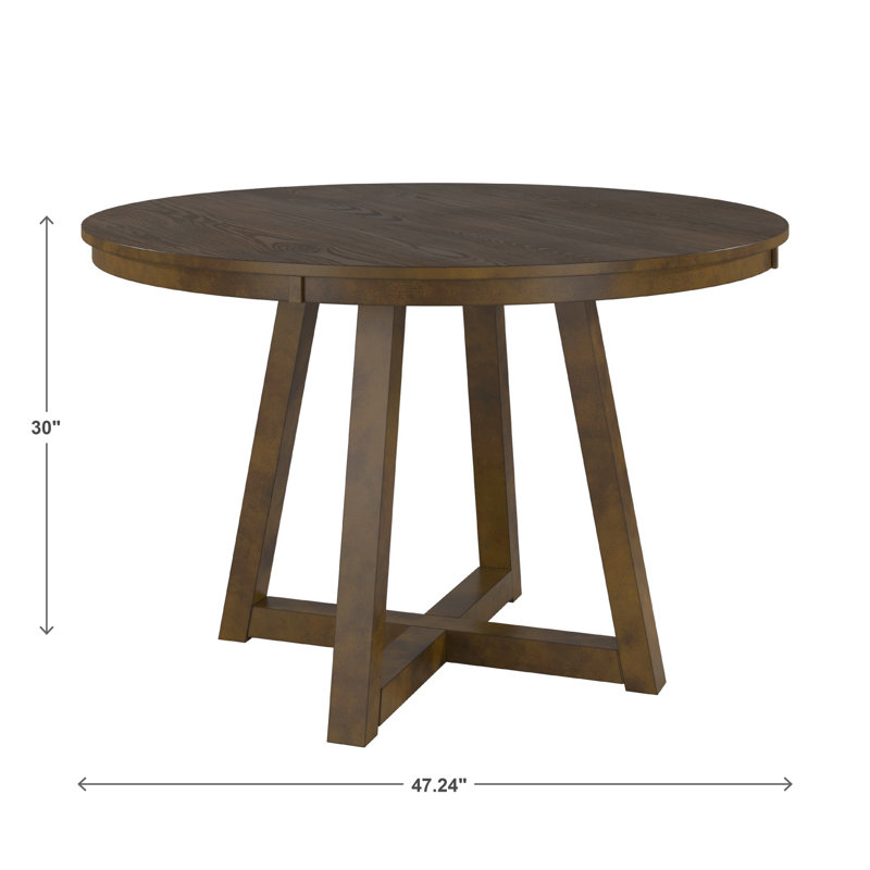 Table de salle à manger Cipolla, Brun