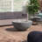 Lunar Bowl 42" Liquid Concrete Fire Table-2073045879-2082192383-2073045872