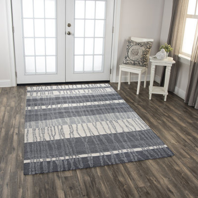 Performance Wool Striped Indoor Rug