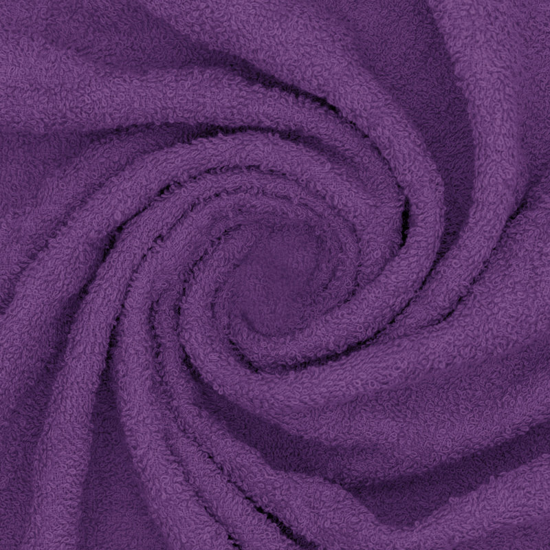 Petrine Premium Deluxe 100 Percent Cotton Bath Sheet, Purple