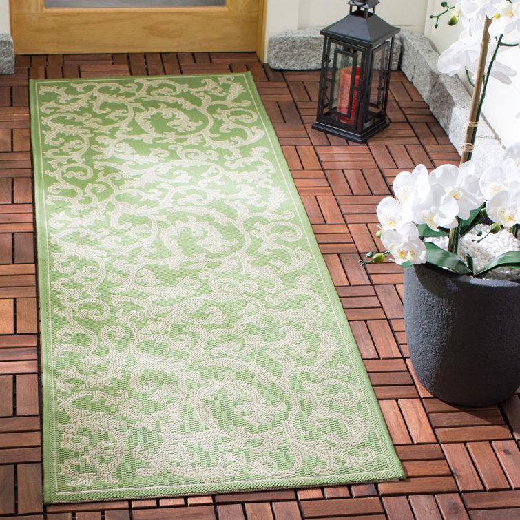 Herefordshire Performance Floral Indoor/Outdoor Area Rug