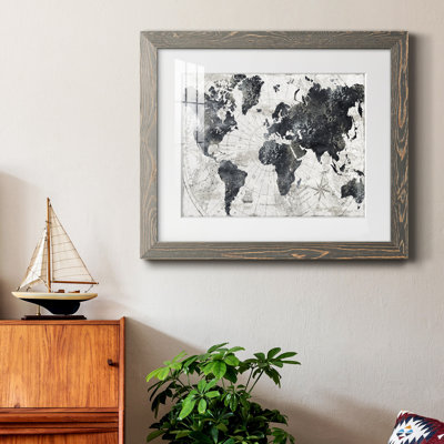 «Modern Atlas», impression encadrée
