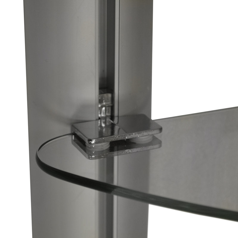 78cm H x 58cm W Iron Standard Bookcase