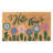 Natural Coir Fibre Doormat, Anti-Slip Mat Backing Hello There Flowers