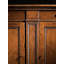 57" Wide 2 Drawer Walnut Wood Sideboard