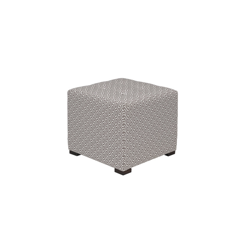 Repose-pieds Dalery, Crème / taupe 100% polyester