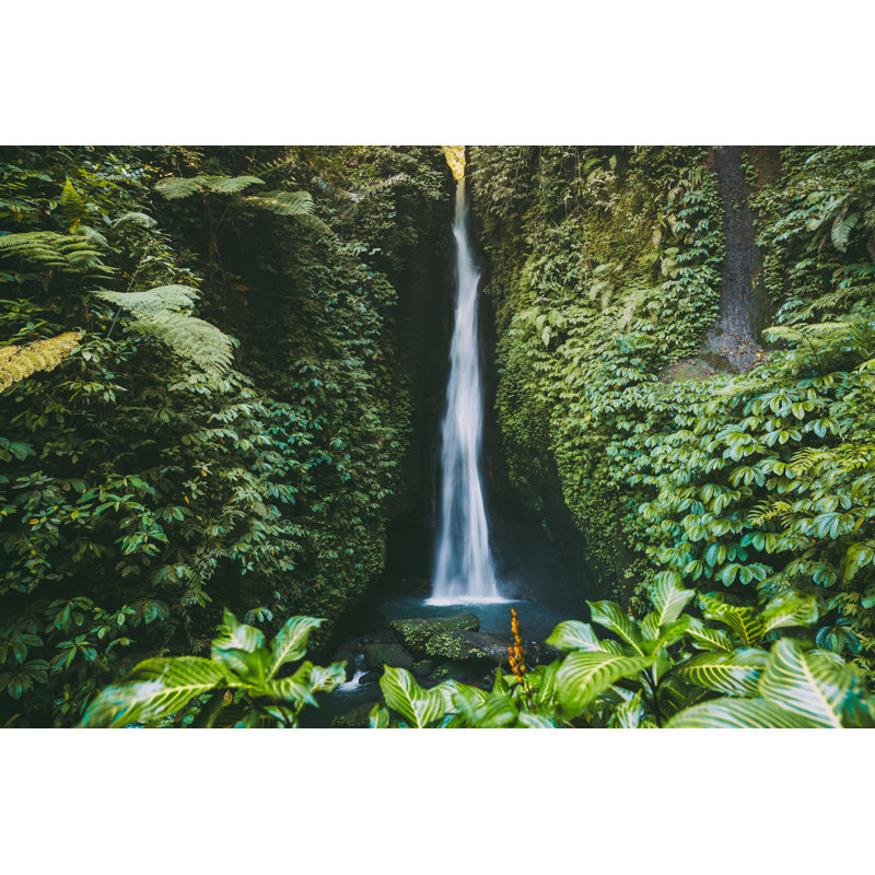 Gayton Beautiful Waterfall by Nuture - Wrapped Canvas Print, 30cm H x 46cm W x 3.8cm D